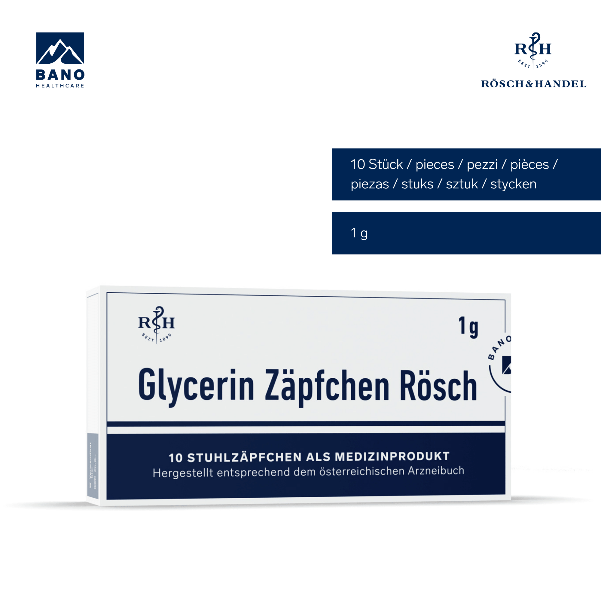 Glycerin Zäpfchen Rösch